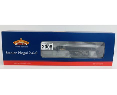 Bachmann 31-690 Stanier Mogul LMS Lined Black - Boxed. P&amp;P Group 1 (£14+VAT for the first lot and £1+VAT for subsequent l