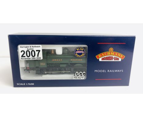 Bachmann 32-204 8750 Pannier Tank GWR Green - Boxed. P&amp;P Group 1 (£14+VAT for the first lot and £1+VAT for subsequent lot
