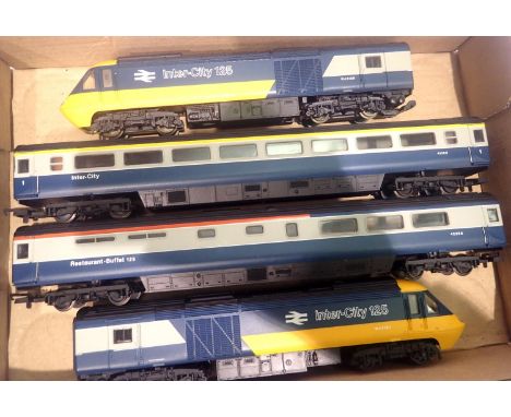 Lima four car InterCity 125 set. P&amp;P Group 1 (£14+VAT for the first lot and £1+VAT for subsequent lots) 