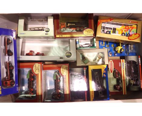 Sixteen OO scale vehicles; EFE, Corgi Trackside, Base Toys, Oxford Diecast etc. P&amp;P Group 3 (£25+VAT for the first lot an