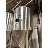DME 60 BBL Fermenter, 3-Zone Glycol Jacketed, Steep Cone Bottom, Approx Dims: 7ft-5 | Rig Fee $1650