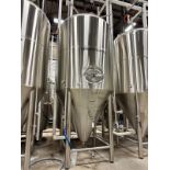2017 GW Kent 60 BBL Fermenter (75 BBL Gross Volume), Glycol Jacketed, Steep Cone Bo | Rig Fee $1650