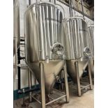30 BBL Fermenter, 3-Zone Glycol Jacketed, Steep Cone Bottom, Approx Dims: 5ft-2in O | Rig Fee $1450