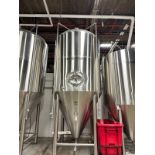 2016 GW Kent 60 BBL Fermenter (75 BBL Gross Volume), Glycol Jacketed, Steep Cone Bo | Rig Fee $1650