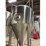 2016 GW Kent 40 BBL Fermenter (50 BBL Gross Volume), 2-Zone Glycol Jacketed, Steep | Rig Fee $1450