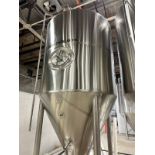 DME 60 BBL Fermenter, 3-Zone Glycol Jacketed, Steep Cone Bottom, Approx Dims: 7ft-5 | Rig Fee $1650