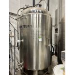 20 BBL Fermenter, 2-Zone Glycol Jacket, Approx Dims: 4ft-3in OD x 9ft-0in OAH (Loca | Rig Fee $1450