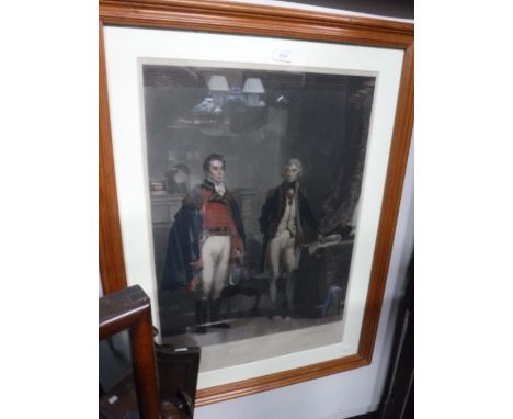 SW REYNOLDS AFTER J P KNIGHT: 'The Army and Navy' (Wellington and Nelson)