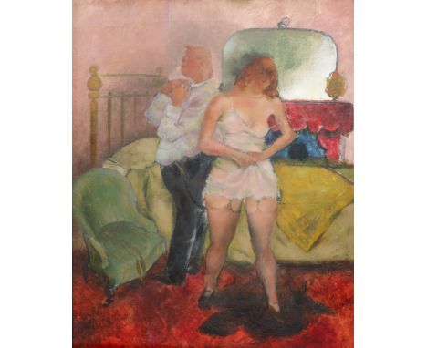Conversation Piece oil on canvas61 x 51.5 cm (24 x 20 1/4 in.)framed dimensions: 79 x 68 cm (31 1/8 x 26 3/4 in.)PROVENANCEEs