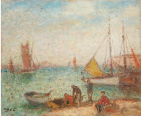 Thonniers (Sea Scene) oil on canvas50 x 61 cm (19 3/4 x 24 in.)framed dimensions: 71 x 82 cm (28 x 32 1/4 in.)signed lower le