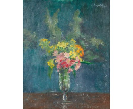 French Flowers 1933oil on canvas46 x 38 cm (18 1/8 x 15 in.)framed dimensions: 61 x 52.5 cm (24 x 20 5/8 in.)signed and dated