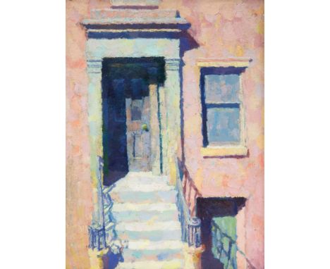 The Doorwayoil on cardboard40.5 x 30.5 cm (16 x 12 in.) framed dimensions: 49 x 39 cm (19 1/4 x 15 3/8 in.)CONDITIONObserved 