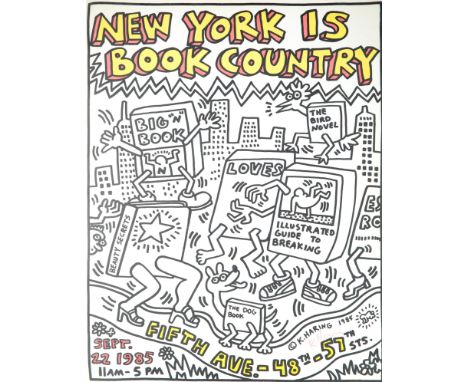 New York is Book Country, published by Crown Publisher, Inc. 1985offset print on paper63 x 49 cm (24 3/4 x 19 1/4 in.)framed 