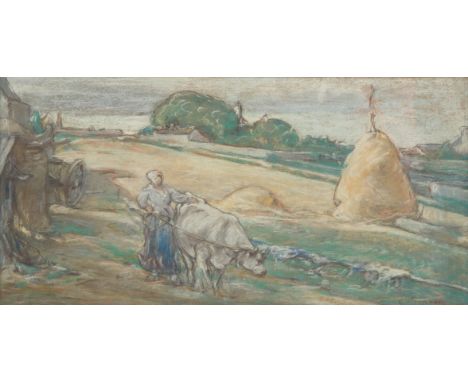 La Vachere pastel and pencil on paper24.5 x 28 cm (9 5/8 x 11 in.)framed dimensions: 38 x 61 cm (15 x 24 in.)CONDITIONObserve