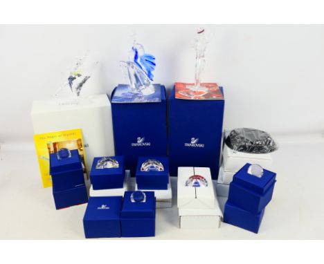 Swarovski - Three boxed figures from the Magic Of Dance Trilogy set comprising Isadora 2002, Antonio 2003 and Anna 2004, each