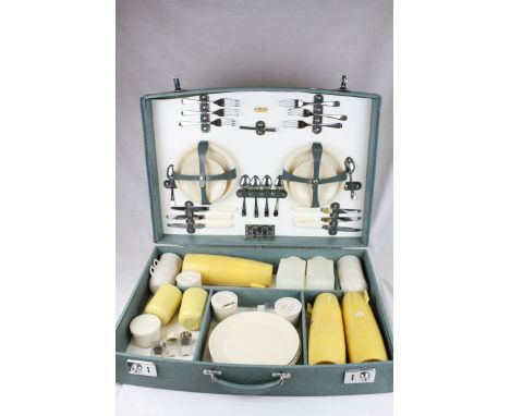 A large Sirram retro cased picnic set.