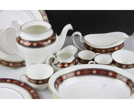 Extensive Minton ' Cordoba ' Dinner and Tea Service