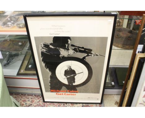 Limited Edition Lithographic Print of Film Poster ' Get Carter ' no. 71/80, 106cms x 68cms
