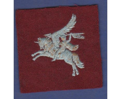WWII British Airborne Forces Pegasus Cloth patch, Parachute Regiment.