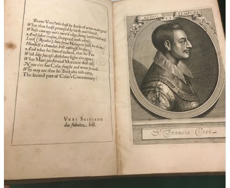 Vere, Sir Francis. The Commentaries... Being Diverse pieces of service, wherein he had command... Published by William Dillin