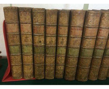 Smollett, Tobias. A Complete History of England, 16 volumes, including the Continuation, volumes 1-3, second edition, volumes