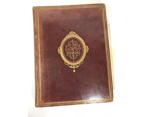 Usher, James Ward. An Art Collector's Treasures, first edition, 300 copies only, coloured plates, tissue guards, light spotti