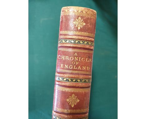 Doyle, James E. A Chronicle of England B.C. 55 - A.D. 1485, first edition, coloured printed illustrations, light spotting, fa