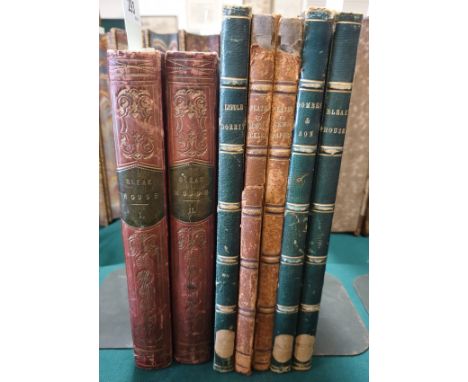 Dickens, Charles. Bleak House, 2 volumes, first edition in book form, half-title, frontispiece and additional engraved title,