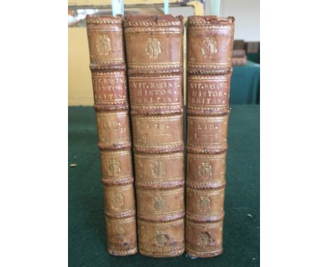 White, Richard. Historiarum Britanniae insulae, ab origine Mundi ad annum Christi octingentissimum, 11 parts bound in 3 volum