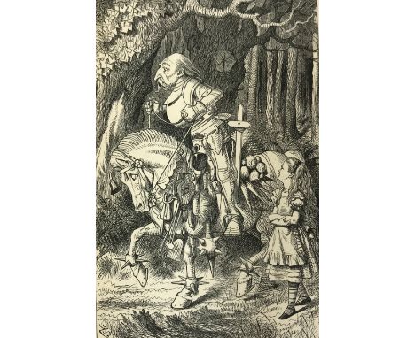 Dodgson, Charles. Through the Looking-Glass, and What Alice Found There, first edition, first issue, with 'wade' on p.21, hal