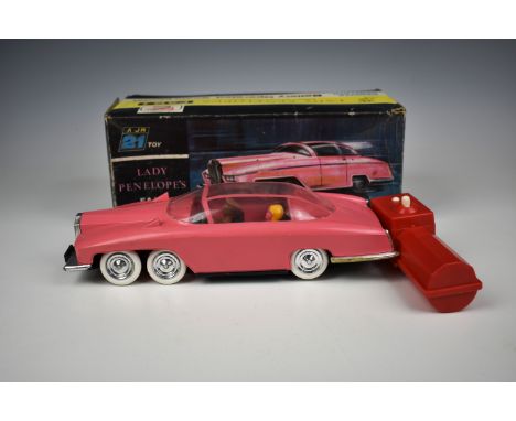 Rosenthal Century 21 Gerry Anderson's Lady Penelope's Fab 1 battery operated, remote control plastic scale model featuring fo