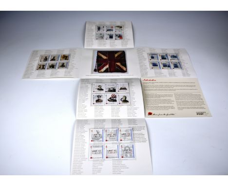 Guernsey stamps - 'Stories from The Great War' limited edition folder this limited edition folder has been created to house t