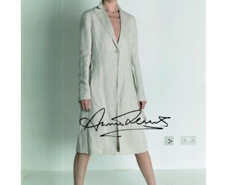 Annie Lennox signed 16x12 colour photo. Ann Lennox OBE (born 25 December 1954) is a Scottish singer-songwriter, political act