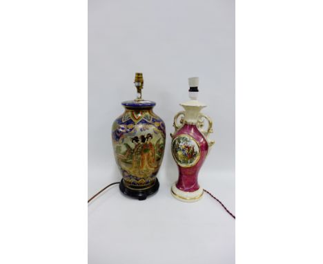 Ceramic table lamp bases