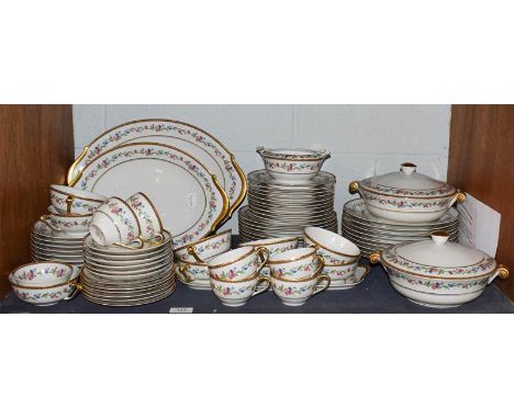 A Limoges part dinner and tea service by Raynaud (made for Beales Department Stores) (72 pieces) 