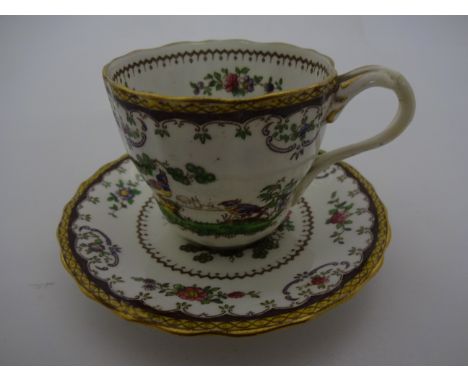 AROUND 20 PIECES OF COPELANDS SPODE CHELSEA PATTERNED TEA SET MADE FOR HARRODS