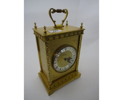 AVIA MANTLE CLOCK BATTERY 22 X 15 X 10CM