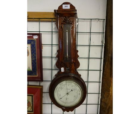 J FLEMING GREENOCK BAROMETER 60CM