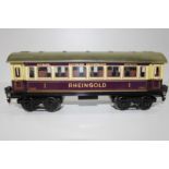 Märklin Spur 0 Rheingoldwagen 1758