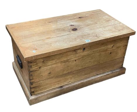Pine trunk, 42cm by 87cm by 49cm.