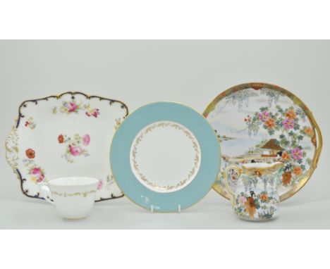 Wedgwood Venus pattern part tea service, a Royal Worcester Gold Chantilly part tea service and other various teaware, (3 boxe