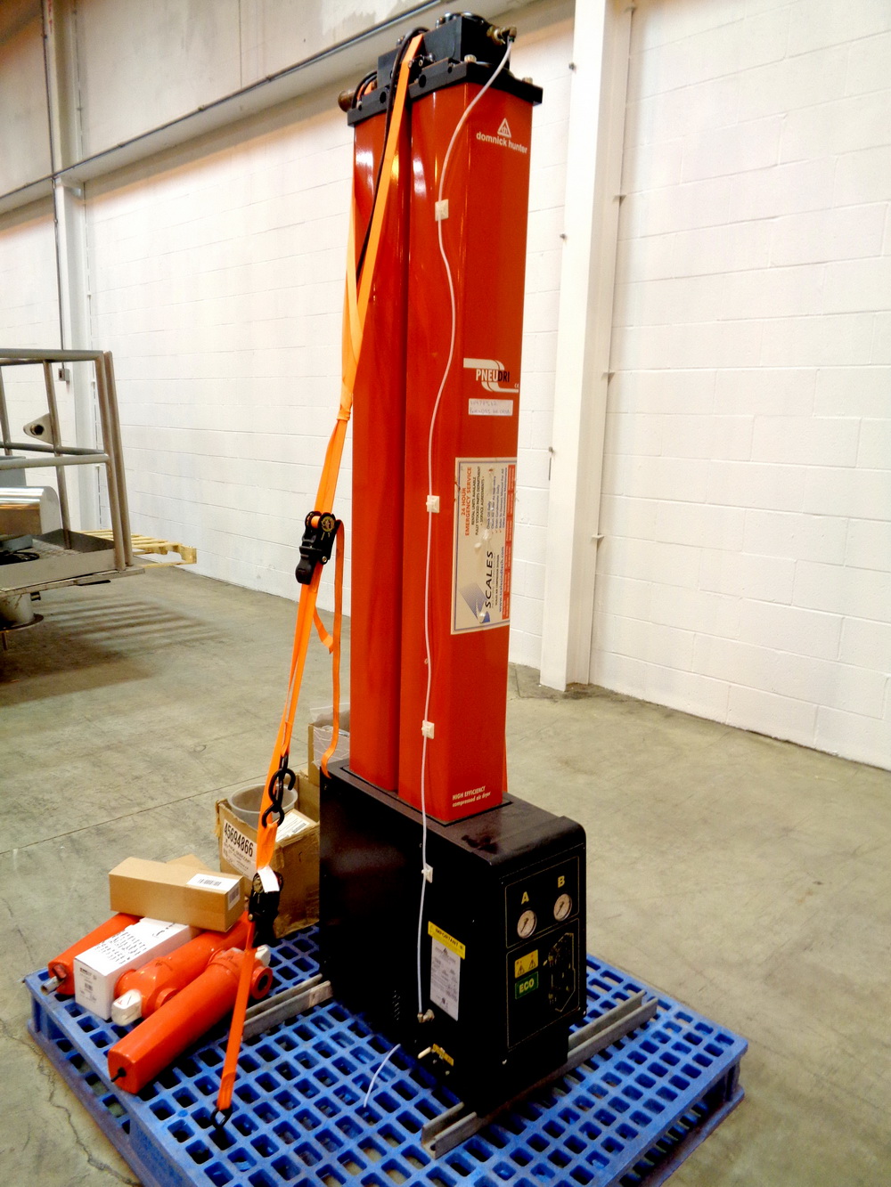 Domnick Hunter Desiccant Air Dryer, Model DME080, S/N 57817a, with