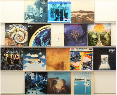 The Moody Blues - Assorted Vinyl And CD Albums. Includes: A Question Of Balance (1970 Gatefold Envelope Pressing with folded 