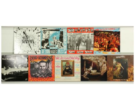 A collection of Post Punk And Alternative LPs and 12" Singles. Includes artists Dead Kennedys, Membranes, Shrug and similar. 