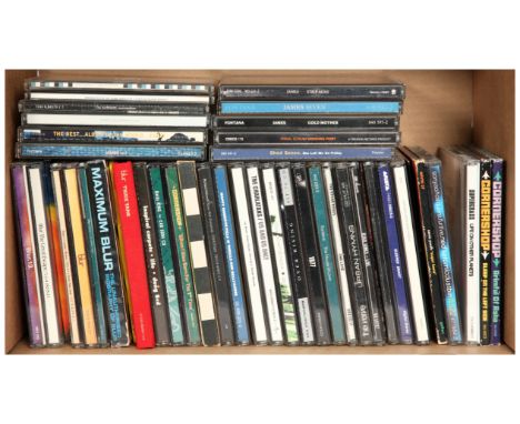 A collection of 1990's Britpop Indie CD Albums and CD Singles. Includes artists: Blur, Cornershop, The Charlatans, James, Sto