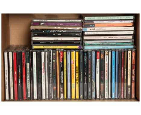 A collection of 1980's and 1990's Rock &amp; Pop CD Albums and CD Singles. Includes artists: Texas, U2, REM, Simple Minds, Ro