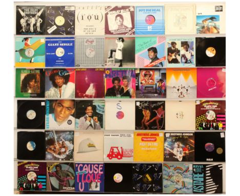 Funk/Soul/Disco - A Group of LPs &amp; 12" Singles to include artists such as Linx, Aretha Franklin, Gloria Gaynor, Percy Sle
