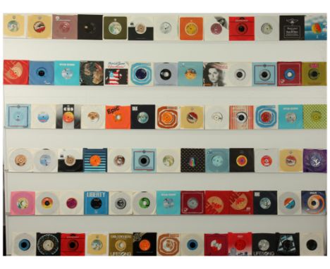 A collection of Mixed Genre 1970's 7" Singles to include artists; Melba Moore, White Plains, Berni Flint, Edison Lighthouse, 