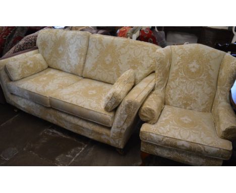 2 seater sofa and matching wingback style armchair by MultiYork