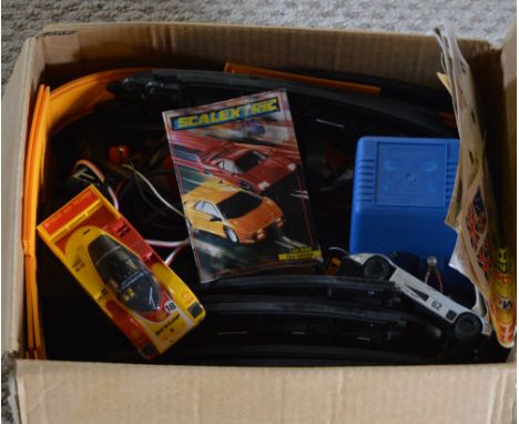 Box of Scalextric (unchecked)